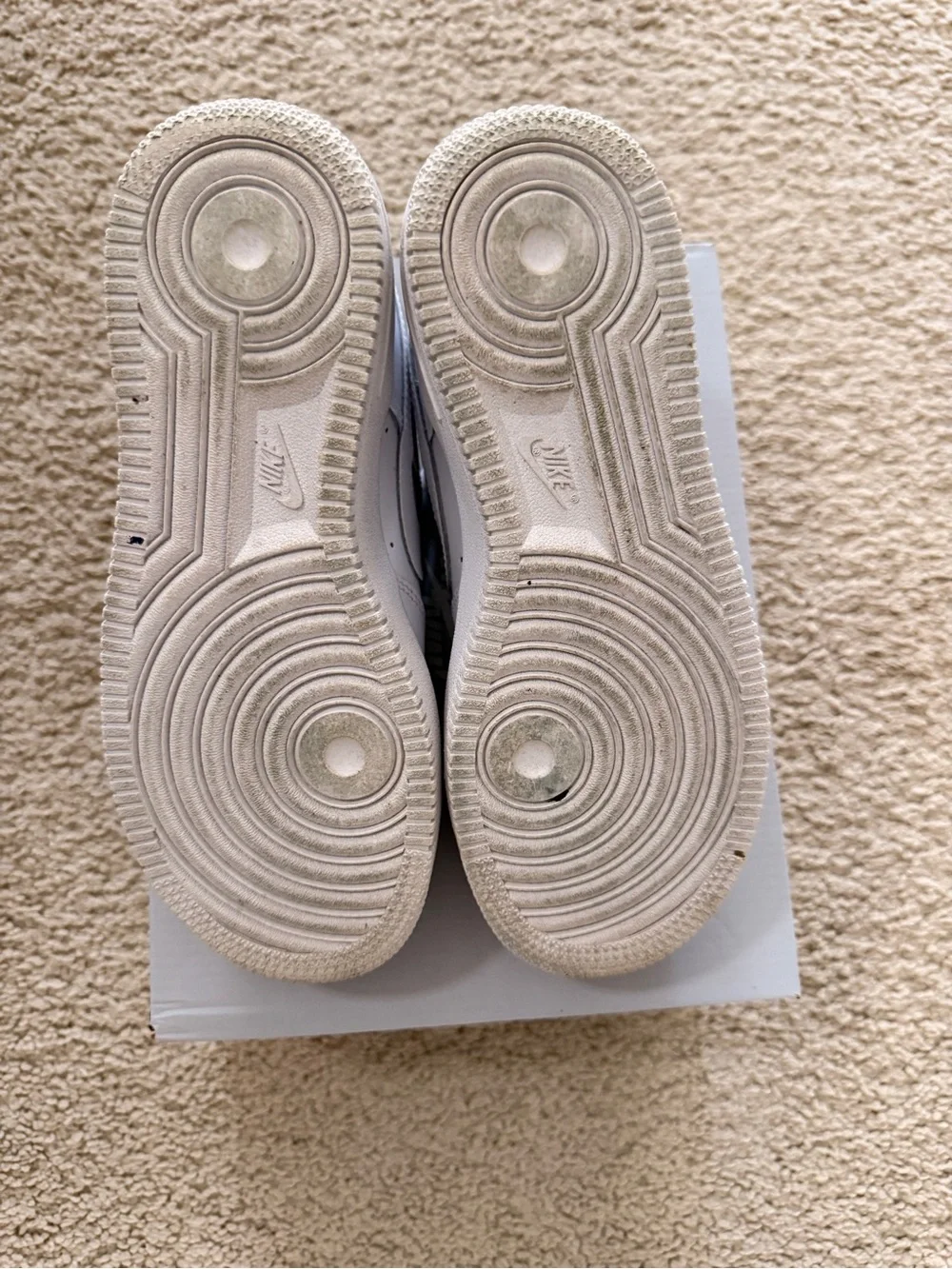 Nike Kids White Low-Top Sneakers
